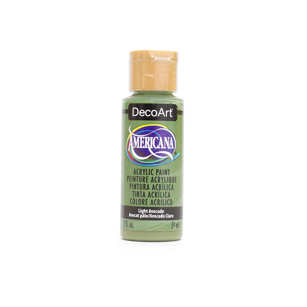 DecoArt, Acrylic, Art & School, Americana, 2 ounce, 30369, Light Avocado